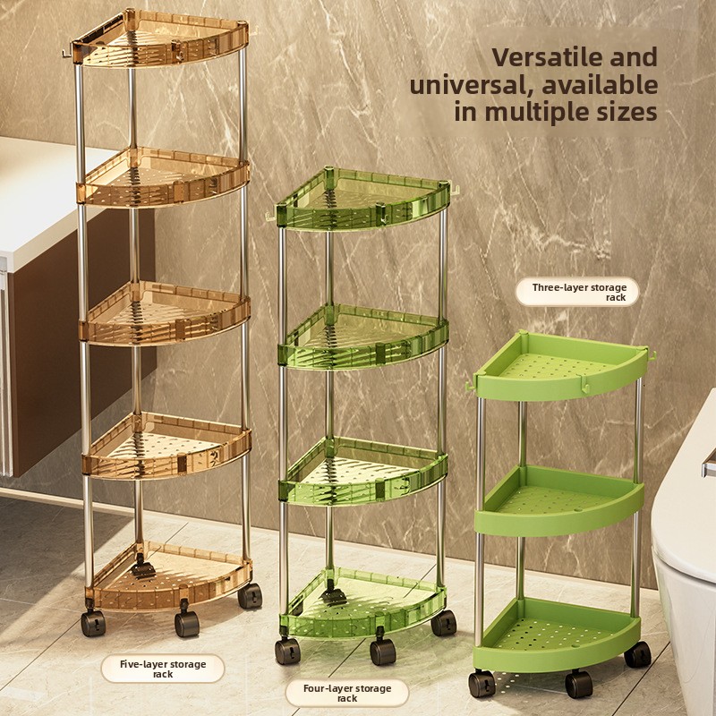 Home Essentials Bathroom Rack - Banyo Depolama Rafı Çok Katmanlı Organizatör