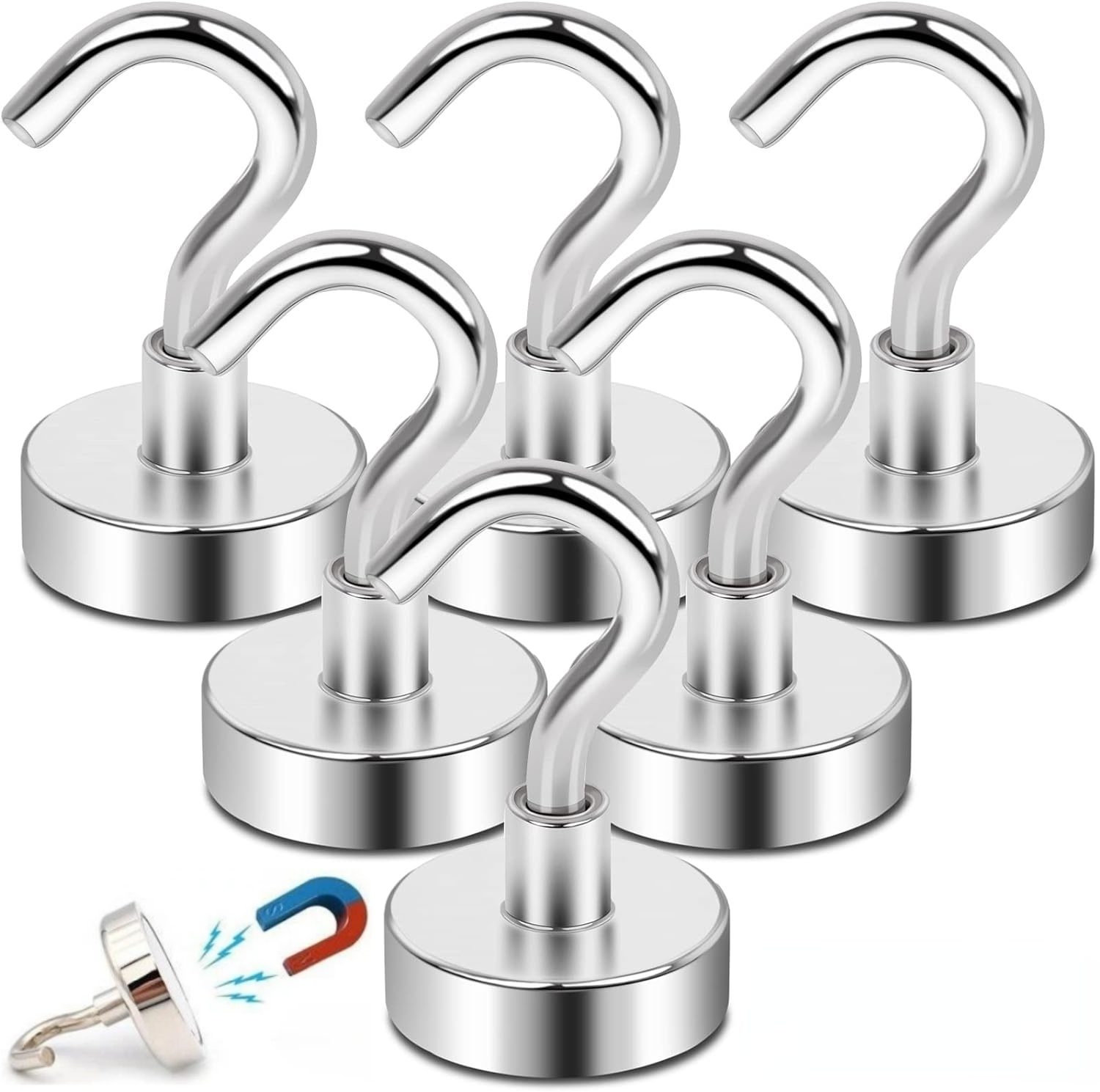 Home Bathroom Key - 1-80 adet güçlü manyetik kanca çok