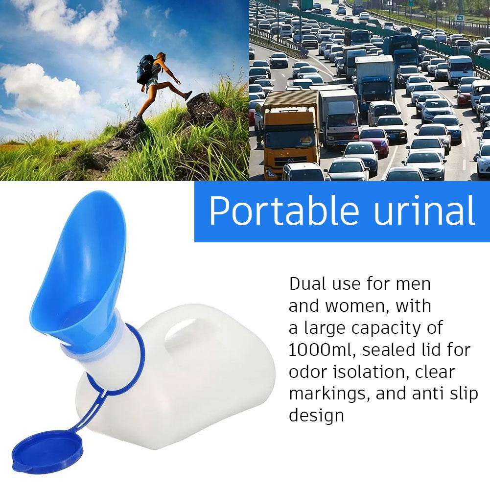 Home Bathroom Urinal - 1000 ML Taşınabilir Pisuar Şişesi Unisex