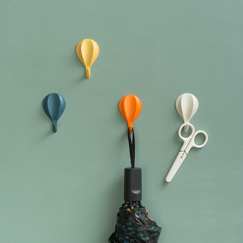Home Bathroom Key - 8 adet sıcak hava balonu duvar