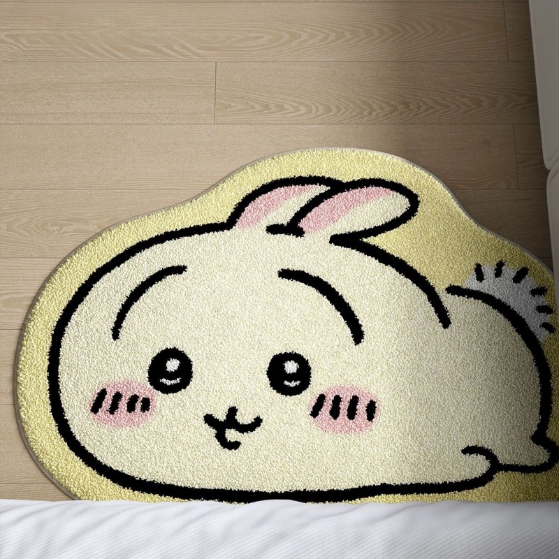Home Bathroom Floor Mats - Chiikawa Karikatür Halı Anime Hachiware Usagi