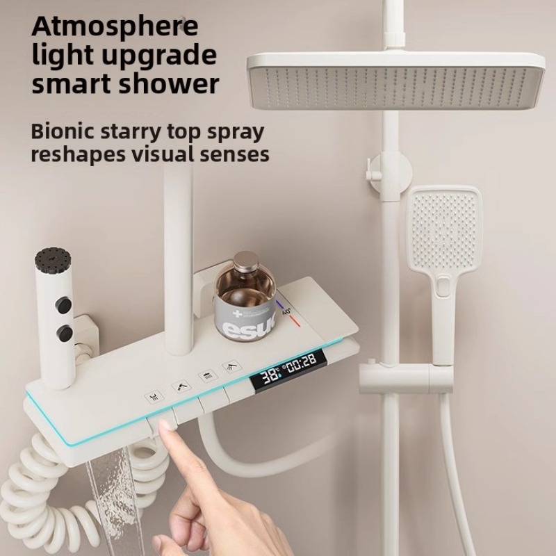 Home Bathroom Key - Termostatik Duş Seti Ev Banyo Piyano