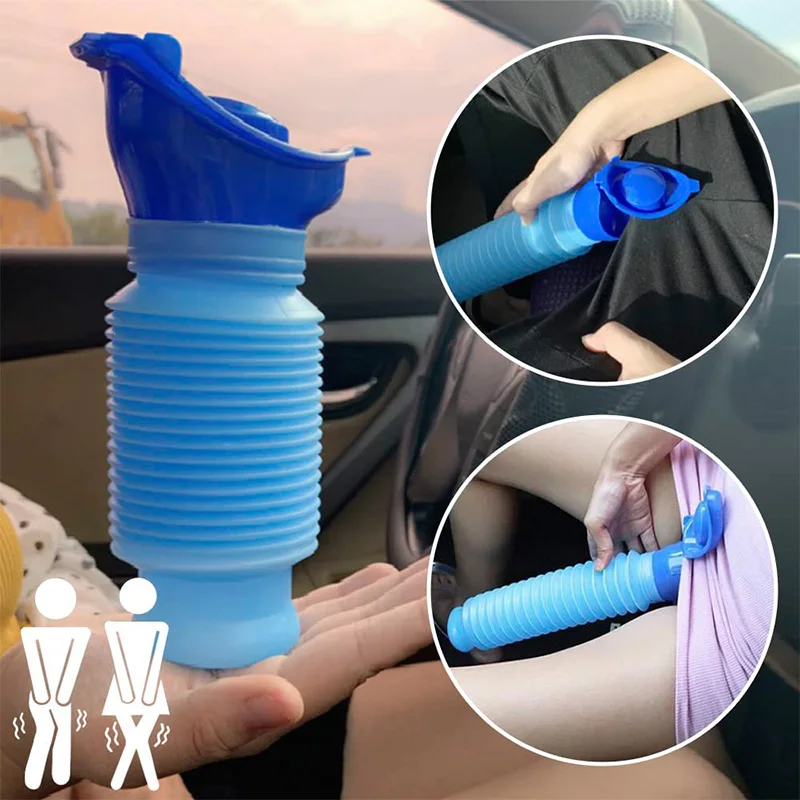 Home Bathroom Urinal - 750ml Taşınabilir Yetişkin Pisuarı Açık Hava