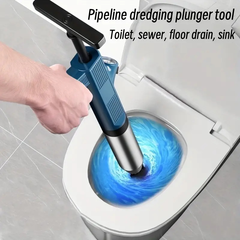Plunger Toilet - 1 takım Boru Hattı Temizleme Aracı