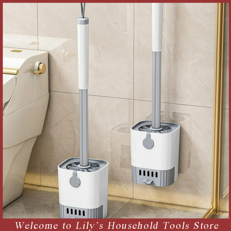 Home Bathroom Cleaning Kit - 1 Takım Tuvalet Fırçası Tutucu Duvara