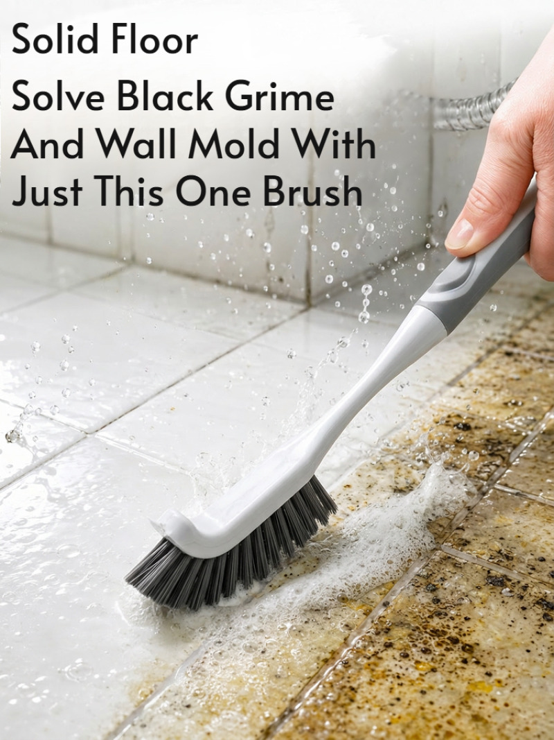 Home Bathroom Cleaning Kit - Sert Kıllı Ovma Fırçası Seti, Kaymaz