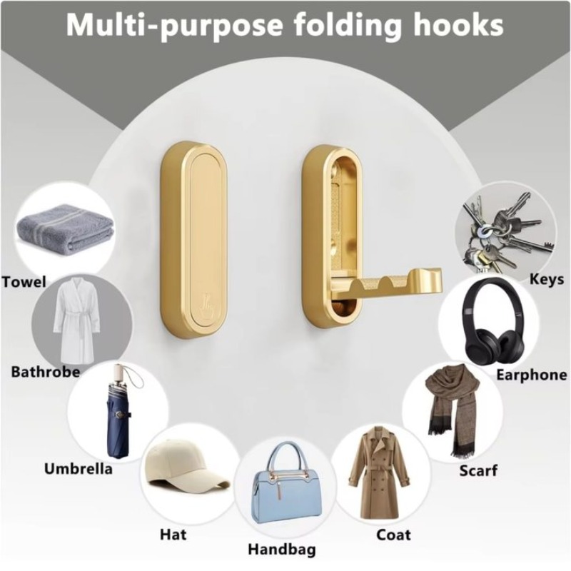 Katlanabilir Elbise Kancaları  - Home Bathroom Key incelemesi ve fiyatı