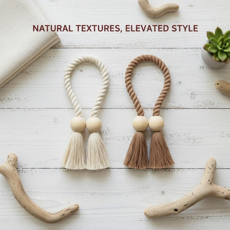 2 adet manyetik ahşap püskül p - Jet Home Bathroom Accessories incelemesi ve fiyatı