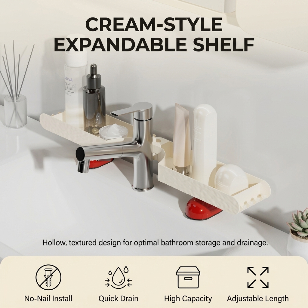 Banyo Düzenleyici Kozmetik Sak - Home Essentials Bathroom Rack incelemesi ve fiyatı