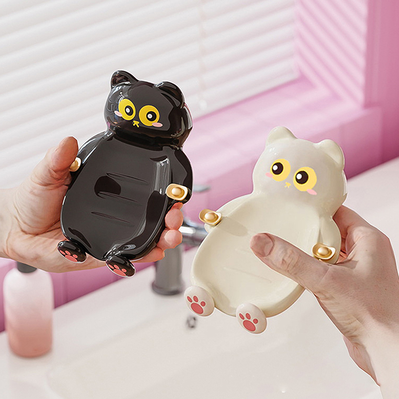 1 adet Şanslı Kedi Sabun Kutus - Jet Home Bathroom Accessories incelemesi ve fiyatı