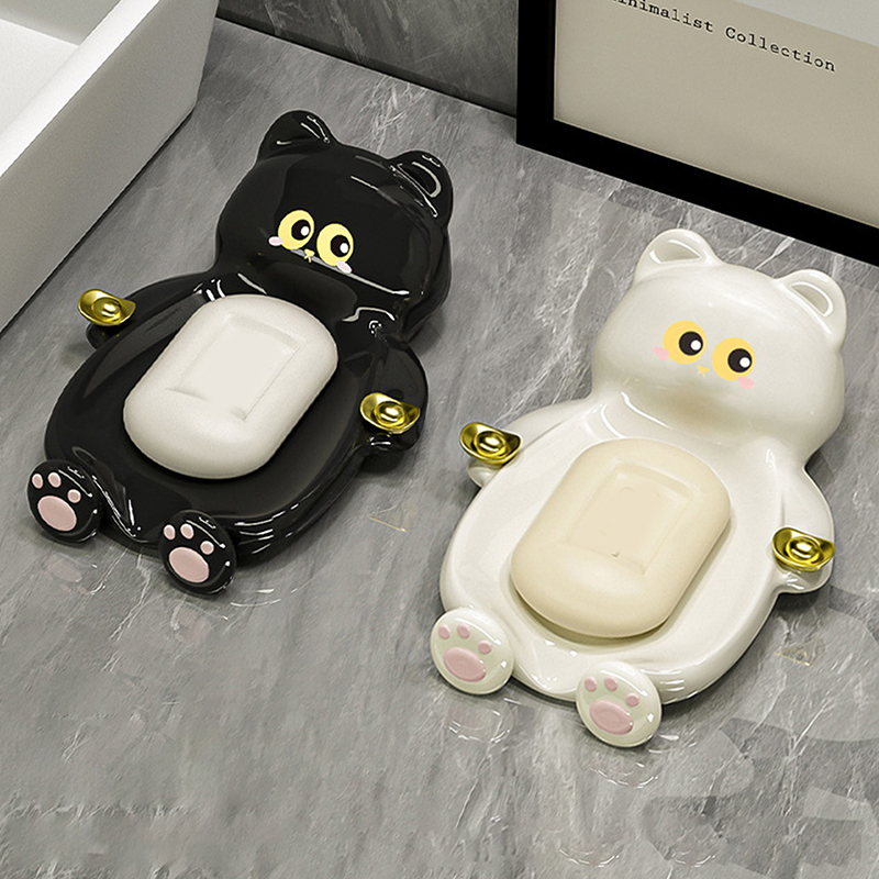 1 adet Şanslı Kedi Sabun Kutus - Jet Home Bathroom Accessories incelemesi ve fiyatı
