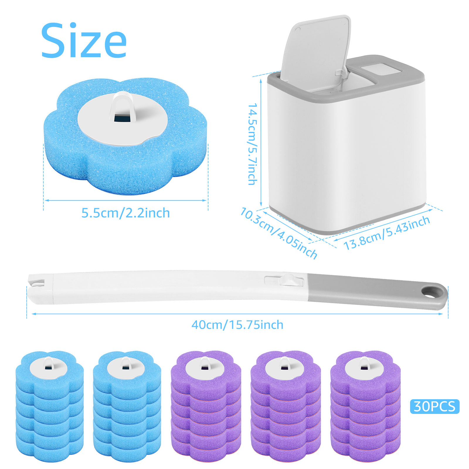 Tuvalet Fırçası ve Tutucu Seti - Home Bathroom Cleaning Kit incelemesi ve fiyatı