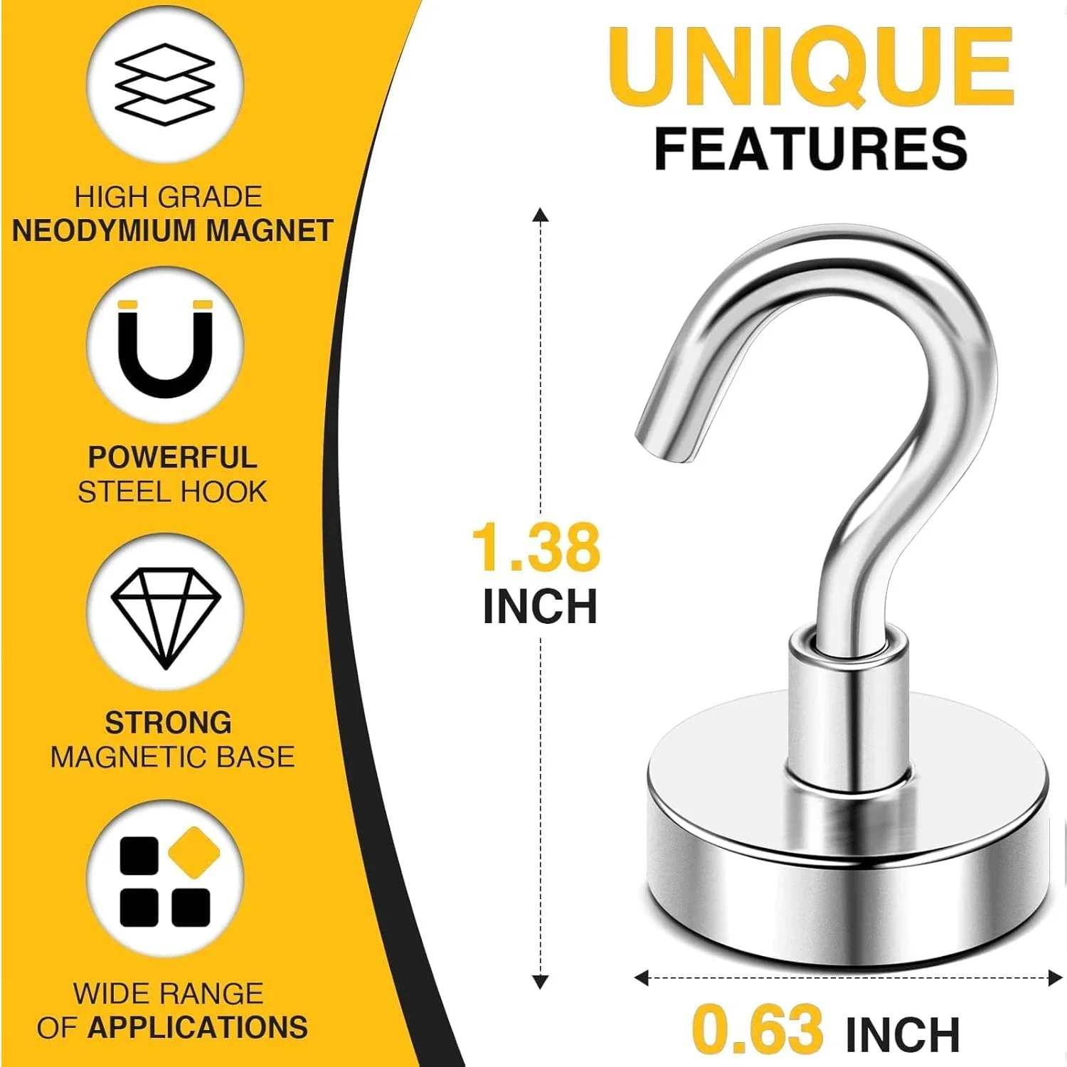 20 adet Metal güçlü manyetik k - Home Bathroom Key incelemesi ve fiyatı