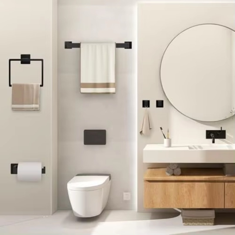 Mat Siyah Paslanmaz Çelik Çevr - Towel Bar Stainless incelemesi ve fiyatı