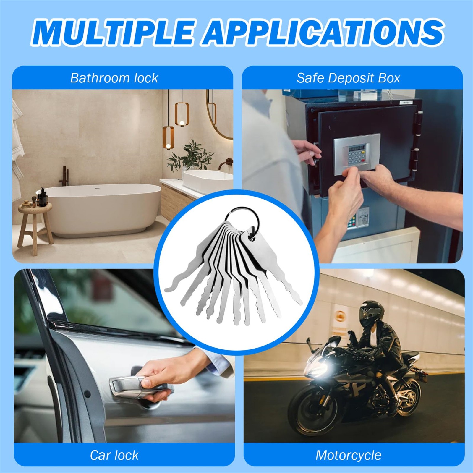 10 adet/grup Kesilmemiş Anahta - Home Bathroom Key incelemesi ve fiyatı