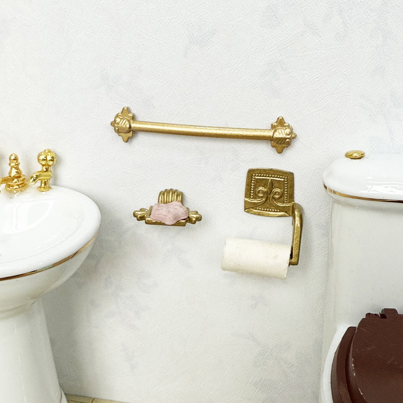 1/12 Dollhouse Simülasyon Kağı - Jet Home Bathroom Accessories incelemesi ve fiyatı