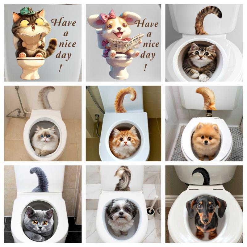 3D Etkisi Sevimli Hayvan Tuval - Jet Home Bathroom Accessories incelemesi ve fiyatı