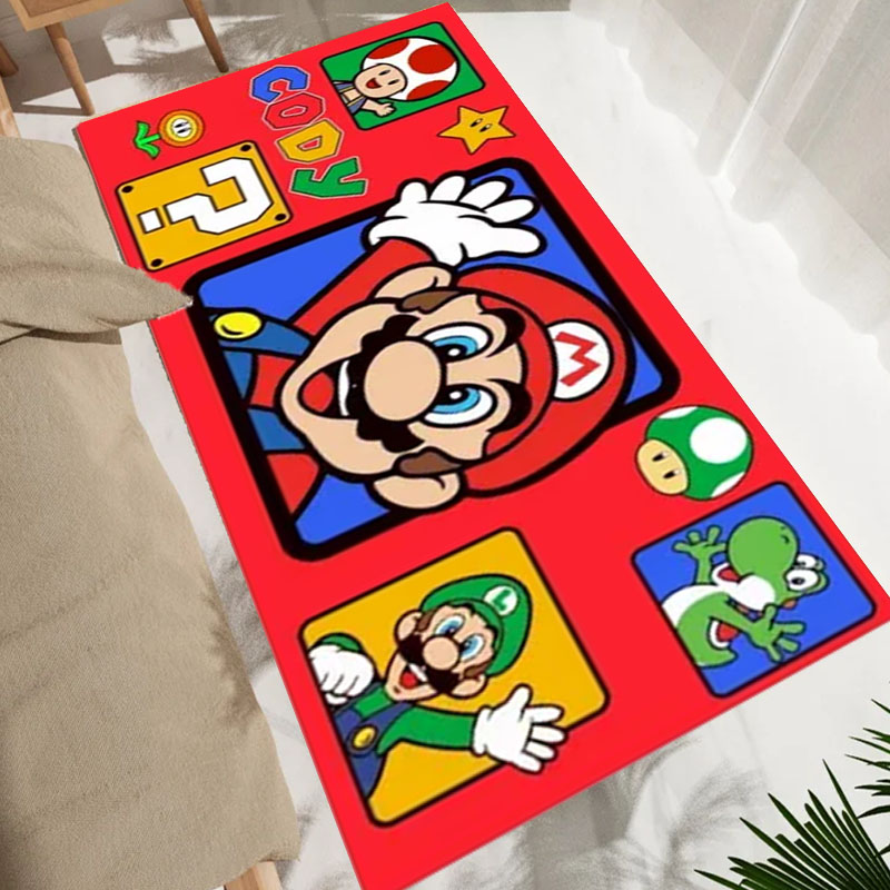Karikatür S-Süper M-Mario Bros - Home Bathroom Floor Mats incelemesi ve fiyatı