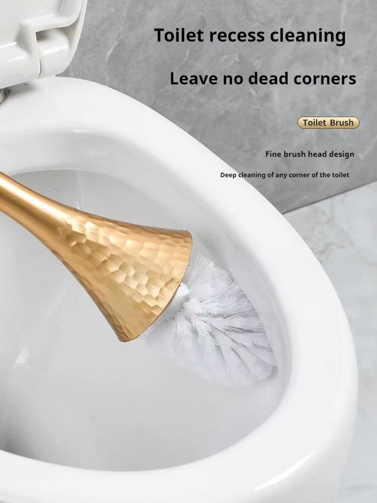Lüks Altın Tuvalet Fırçası Set - Home Bathroom Cleaning Kit incelemesi ve fiyatı