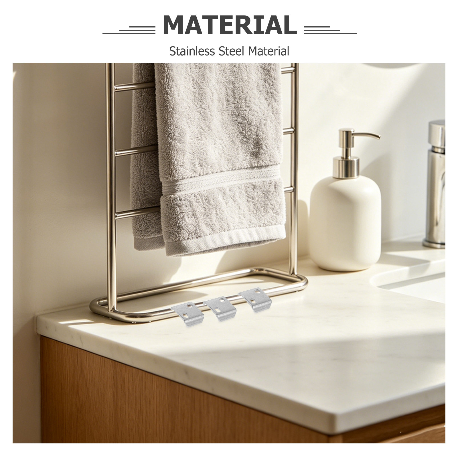 4 Adet Banyo Havlu Askısı Mont - Towel Bar Stainless incelemesi ve fiyatı