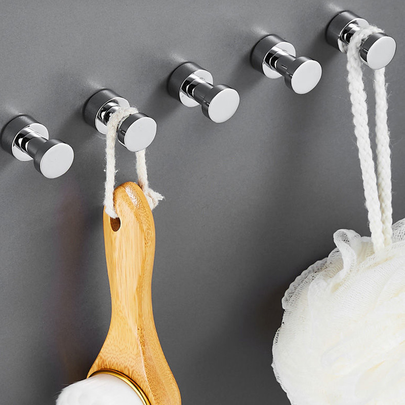 2/3/4/5 adet pirinç Robe Hooks - Home Bathroom Key incelemesi ve fiyatı
