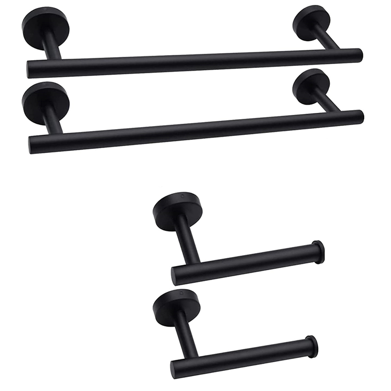 ABCL 14 Parça Mat Siyah Banyo  - Towel Bar Stainless incelemesi ve fiyatı