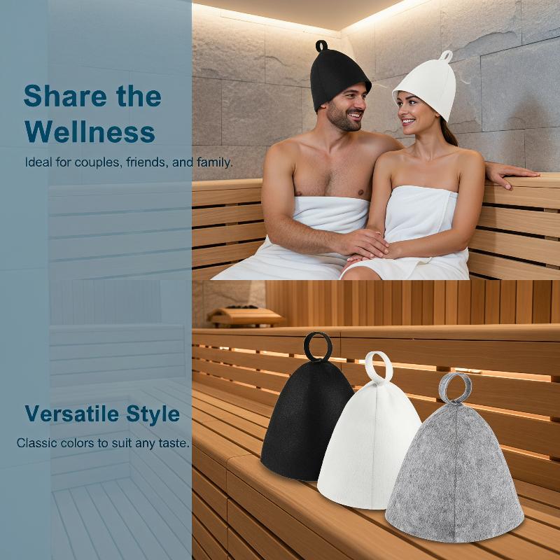 Yumuşak Keçe Sauna Şapkası Isı - Jet Home Bathroom Accessories incelemesi ve fiyatı